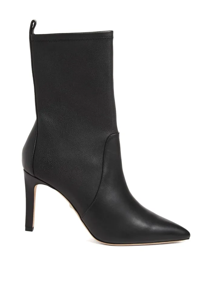 GUESS Shoes Mavrik Leather Ankle Bootie Black 8211 Women