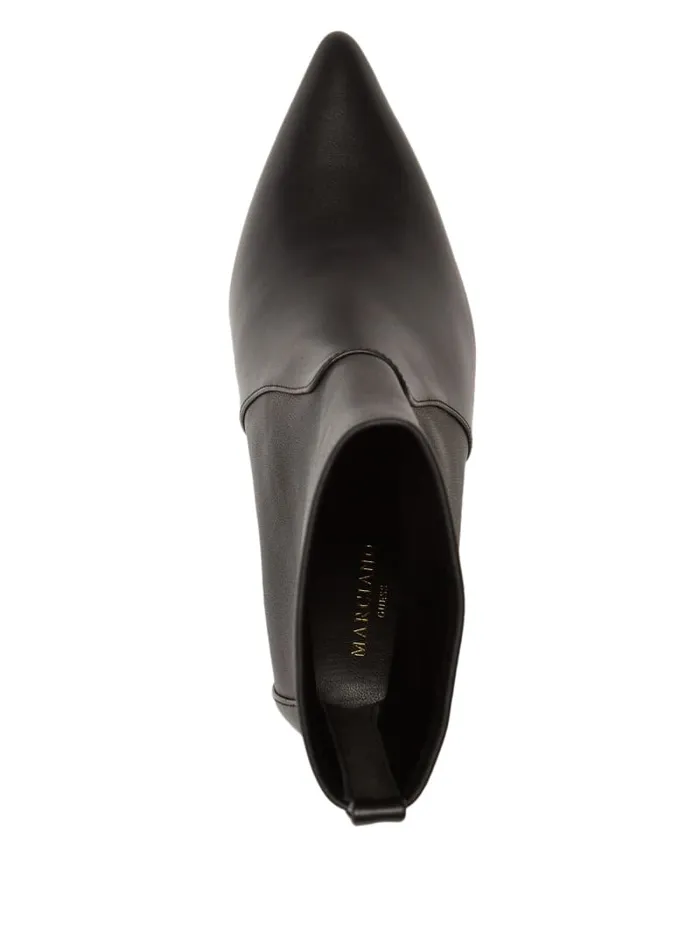 GUESS Shoes Mavrik Leather Ankle Bootie Black 8211 Women