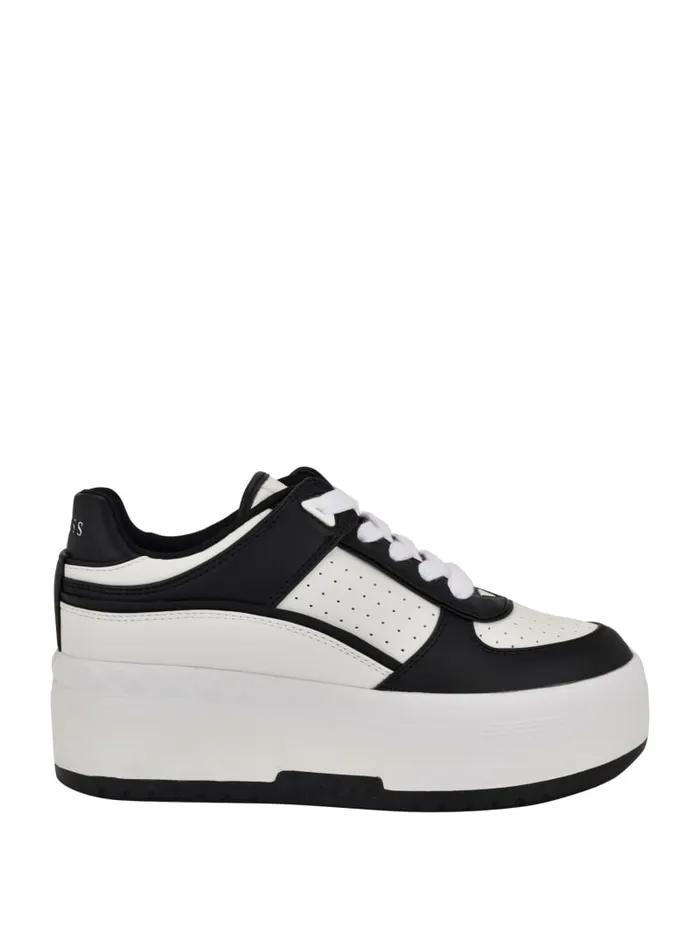 GUESS Shoes Ridgee Platform LowTop Joggers White 8211 Women