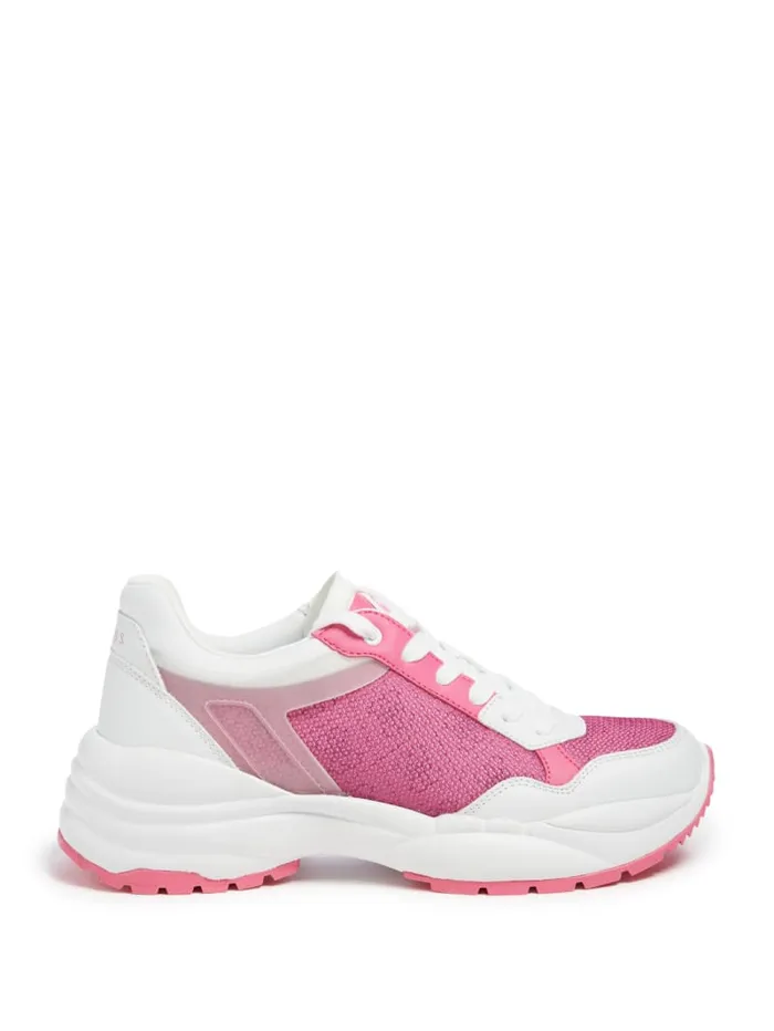 GUESS Shoes Samra Jogger Sneakers Pink 8211 Women