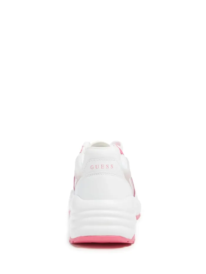 GUESS Shoes Samra Jogger Sneakers Pink 8211 Women