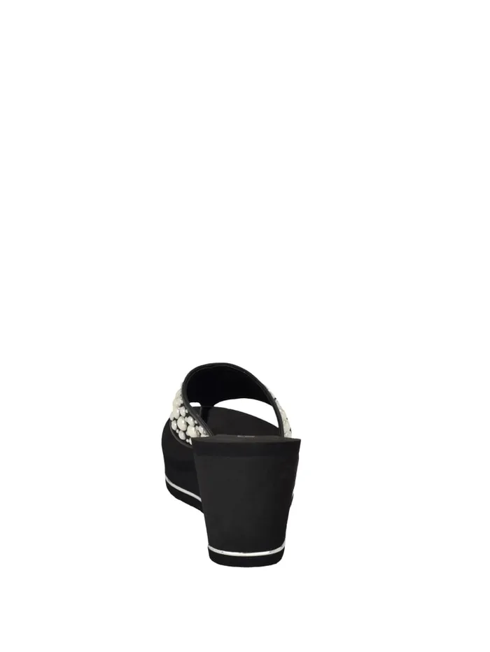 GUESS Shoes Silus Pearl Wedge Sandals White 8211 Women