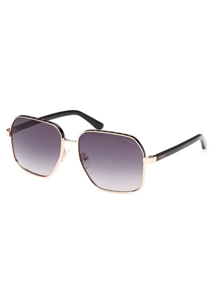 GUESS Sunglasses Katelyn Metal Rim Signature Sunglasses Blue 8211 Women