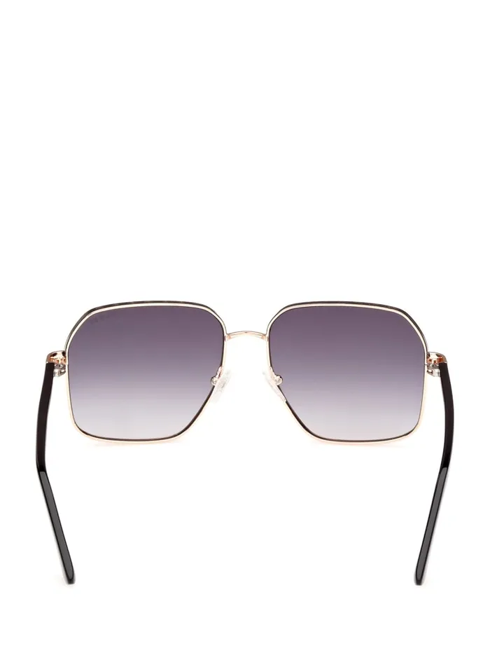 GUESS Sunglasses Katelyn Metal Rim Signature Sunglasses Blue 8211 Women