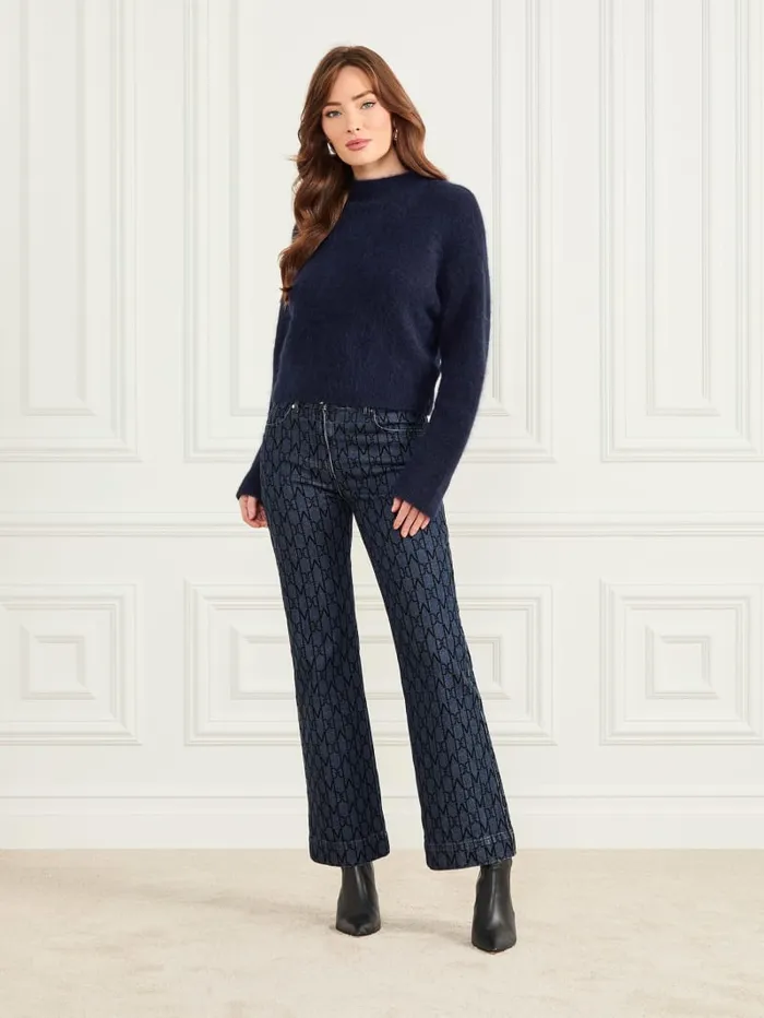 GUESS Sweaters and Knits Denise Sweater Top Blue 8211 Women