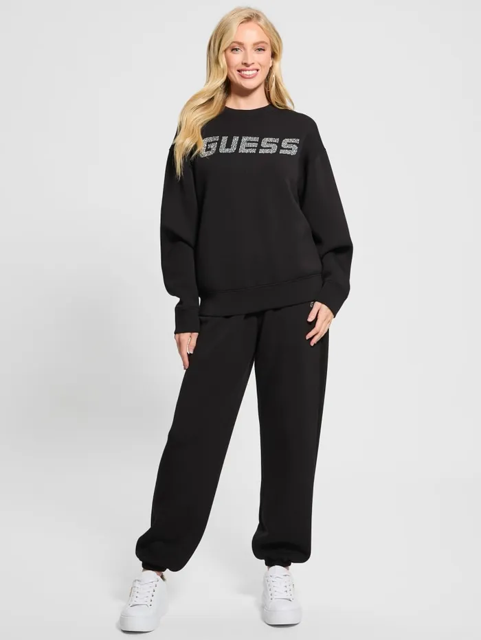 GUESS Sweaters and Knits Eco Cecilia Scuba Sweatshirt Neutral 8211 Women