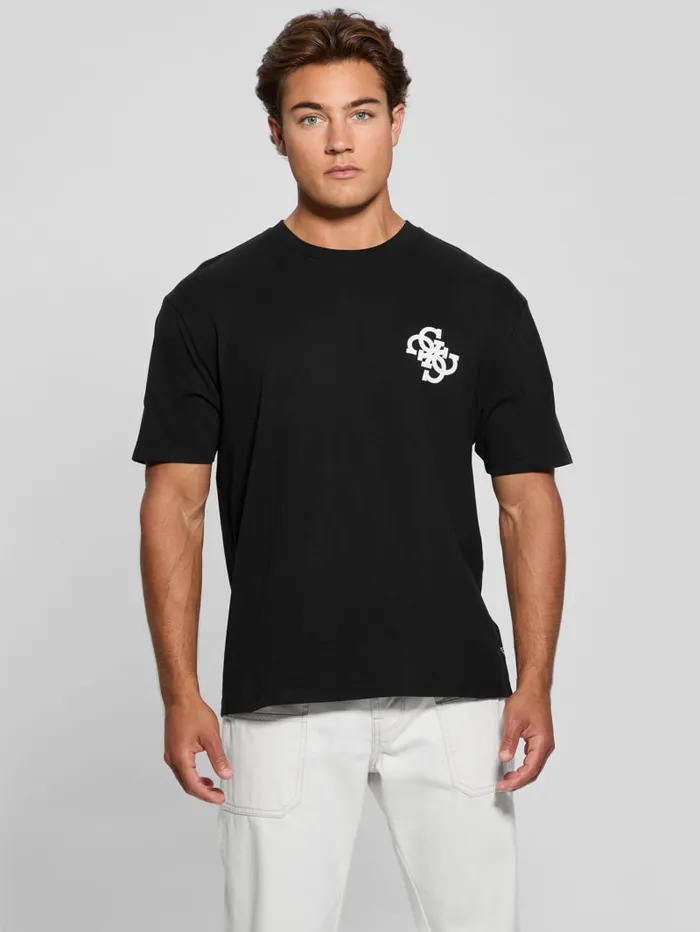 GUESS T Shirts and Tanks Bandana Applique Tee Green 8211 Men