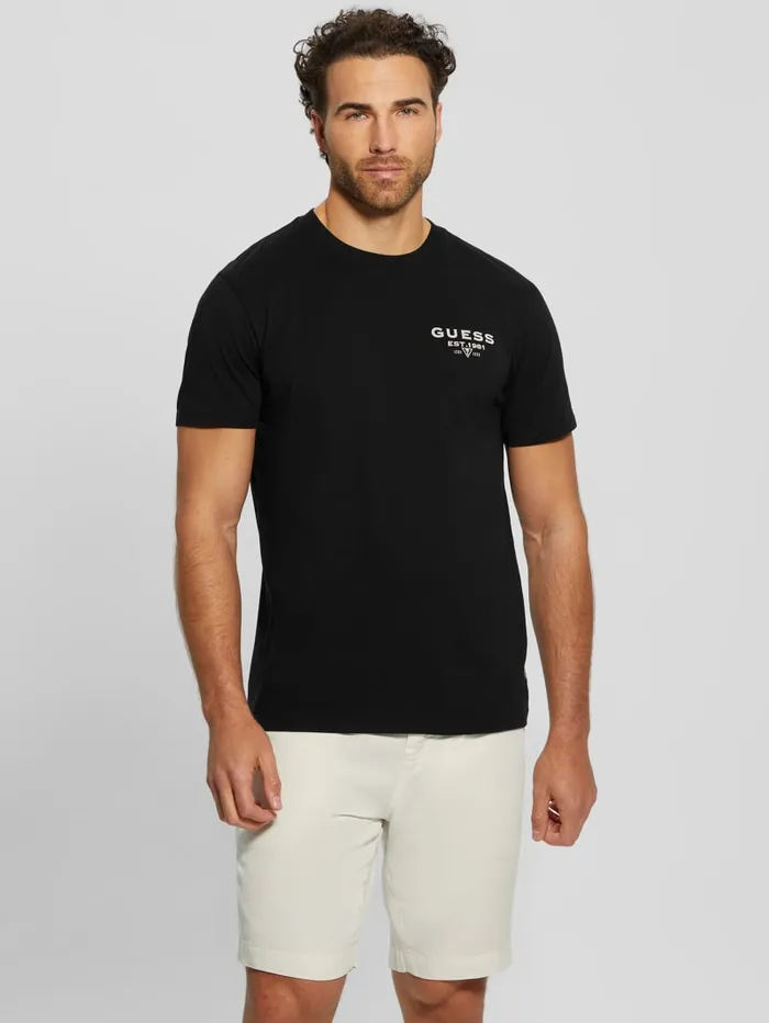 GUESS T Shirts and Tanks Eco Classic Tee White 8211 Men