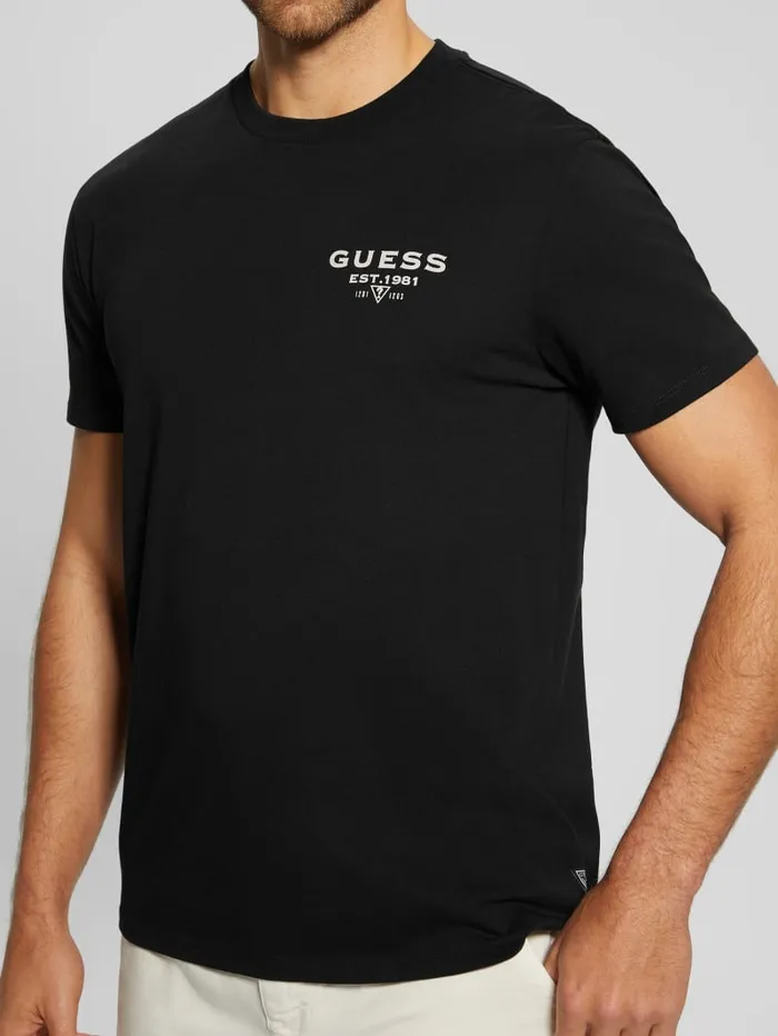 GUESS T Shirts and Tanks Eco Classic Tee White 8211 Men