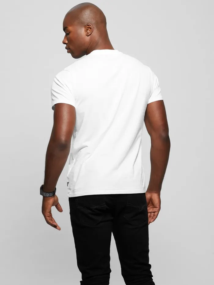 GUESS T Shirts and Tanks Eco Classic Tee White 8211 Men