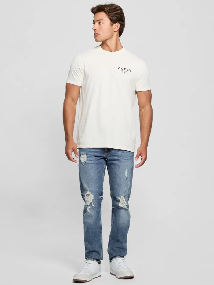 GUESS T Shirts and Tanks Eco Classic Tee White 8211 Men