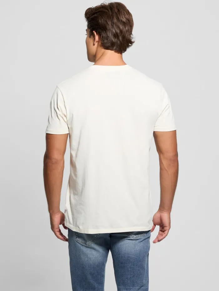 GUESS T Shirts and Tanks Eco Classic Tee White 8211 Men