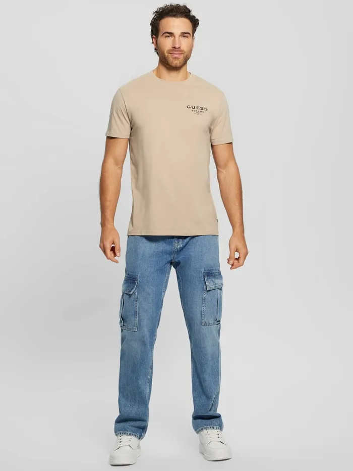 GUESS T Shirts and Tanks Eco Classic Tee White 8211 Men
