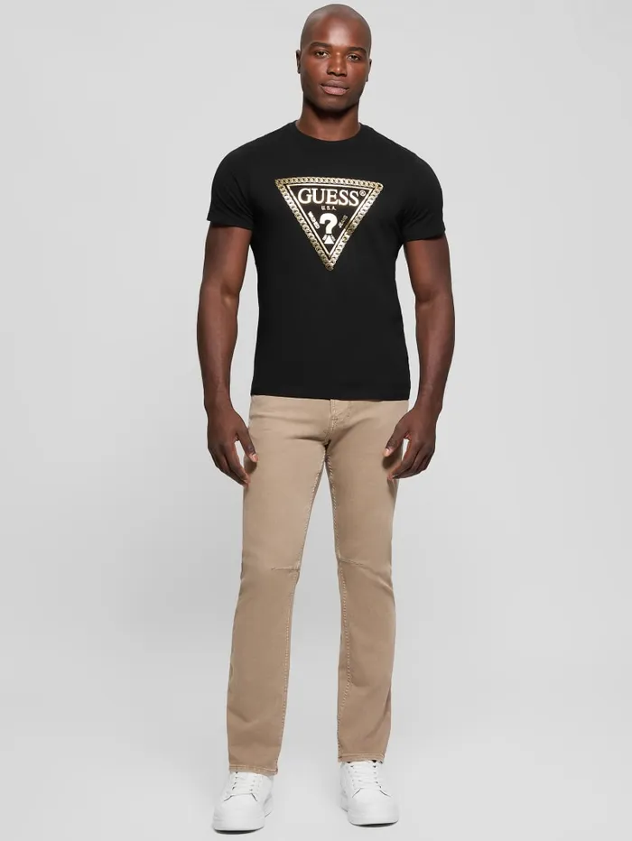 GUESS T Shirts and Tanks Eco Signature Tee Red 8211 Men