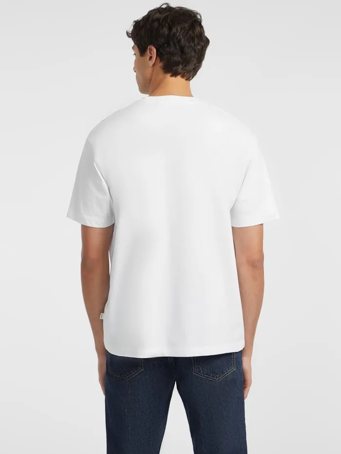 GUESS T Shirts and Tanks Embroidered Logo Tee Black 8211 Men