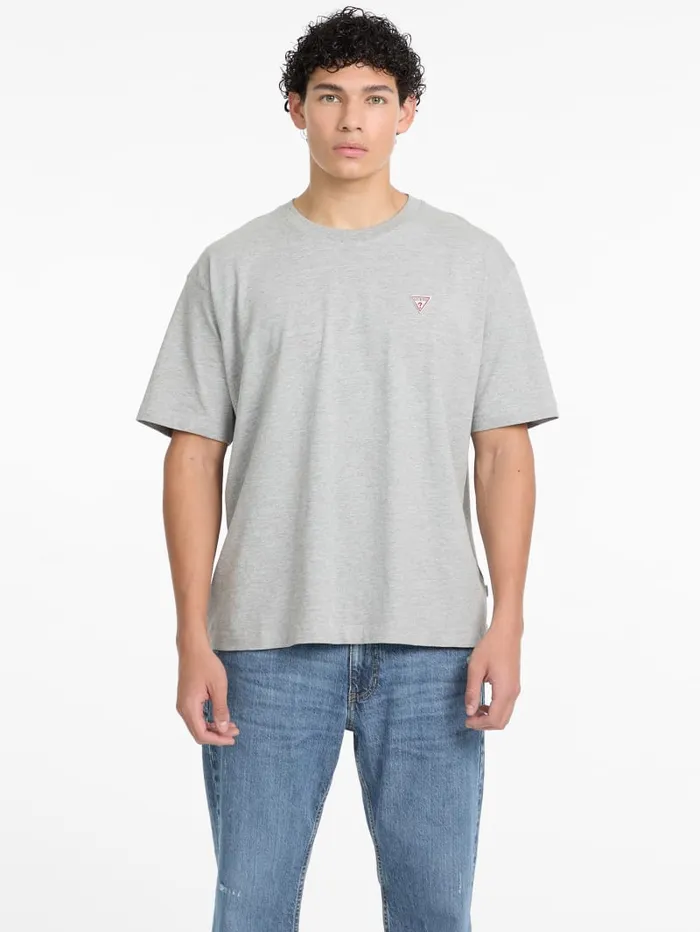 GUESS T Shirts and Tanks Mini Patch Tee Green 8211 Men