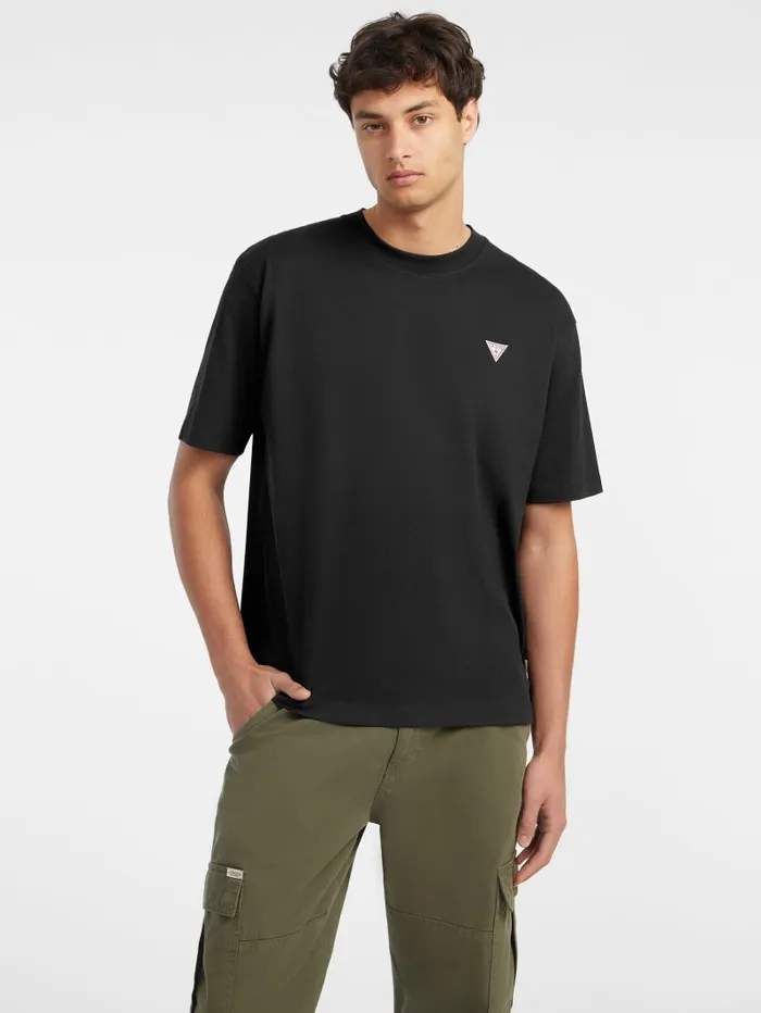 GUESS T Shirts and Tanks Mini Patch Tee Green 8211 Men