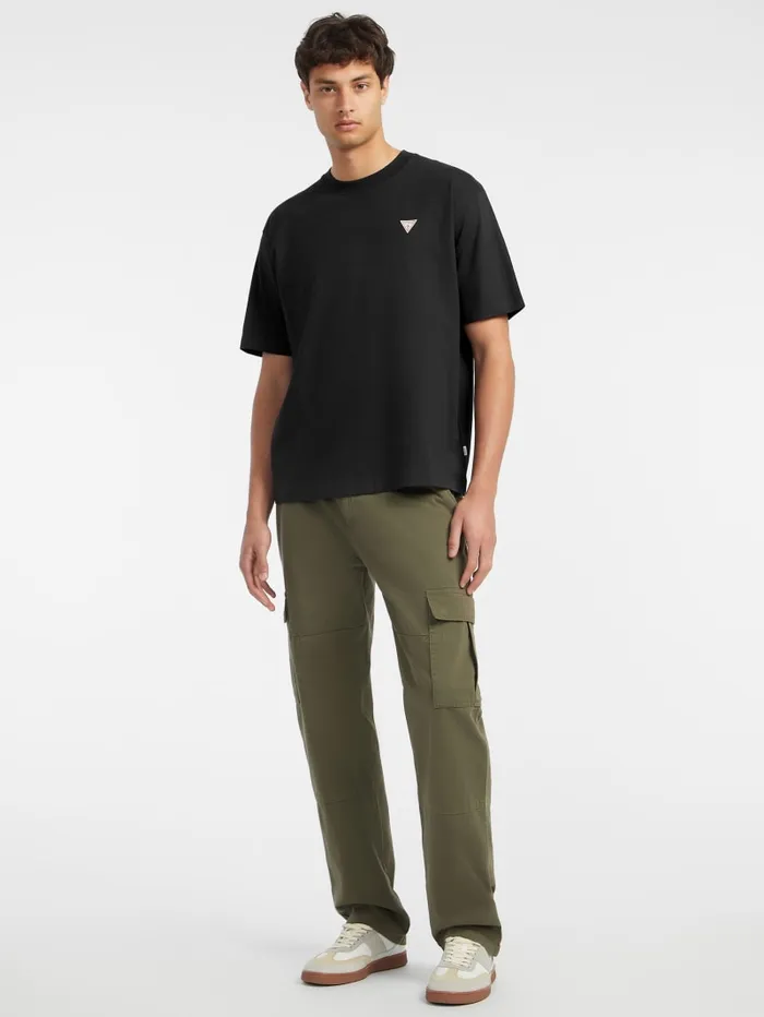 GUESS T Shirts and Tanks Mini Patch Tee Green 8211 Men
