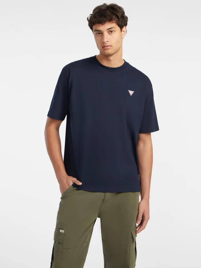 GUESS T Shirts and Tanks Mini Patch Tee Green 8211 Men