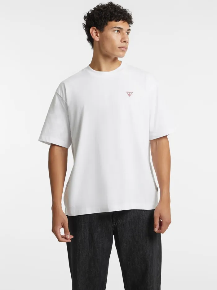 GUESS T Shirts and Tanks Mini Patch Tee Green 8211 Men