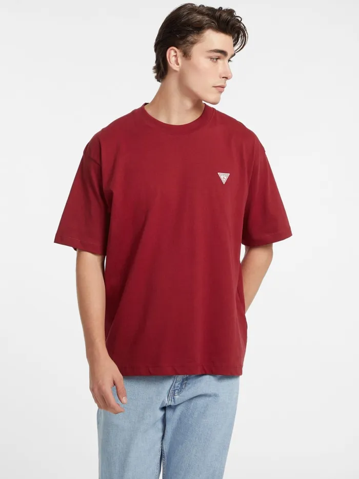 GUESS T Shirts and Tanks Mini Patch Tee Green 8211 Men