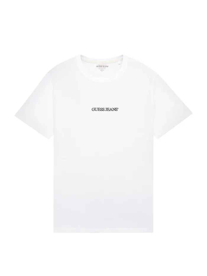 GUESS T Shirts and Tanks Slim Embroidered Logo Tee Red 8211 Men
