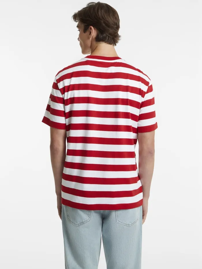 GUESS T Shirts and Tanks Striped Logo Tee Colors 8211 Men