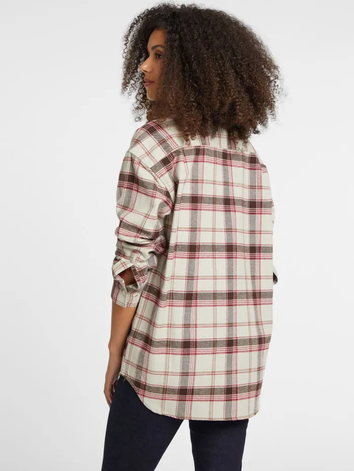 GUESS Tops and Tees Oversized LongSleeve Pocket Shirt Colors 8211 Women
