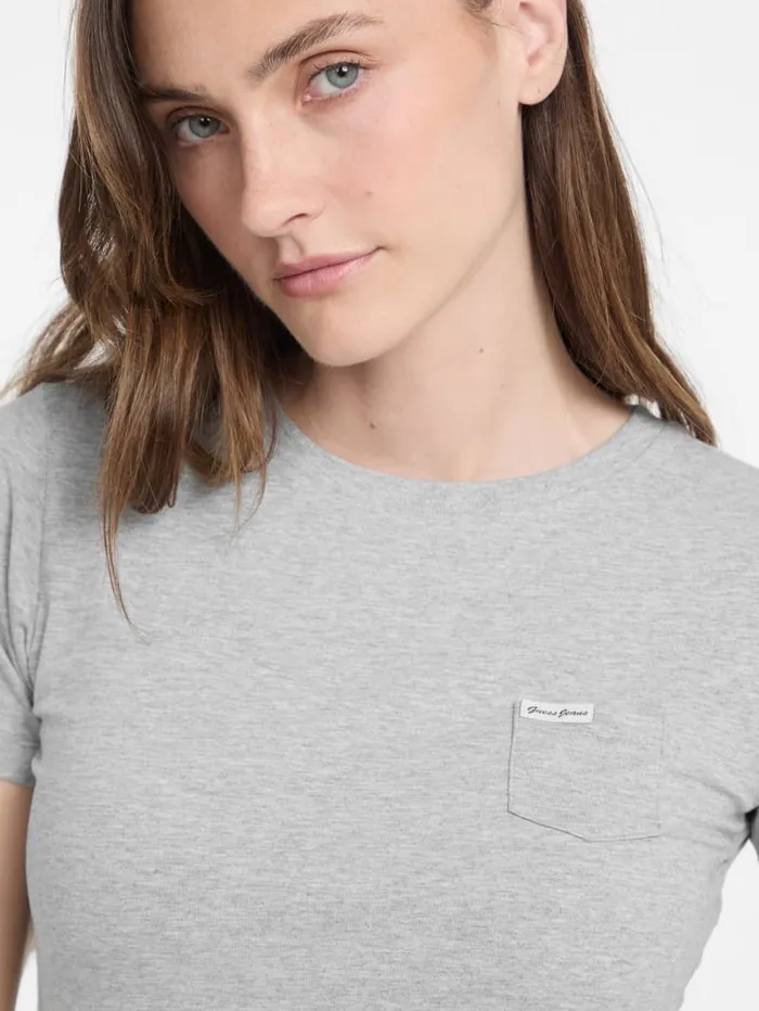 GUESS Tops Eco Crewneck Tee White 8211 Women