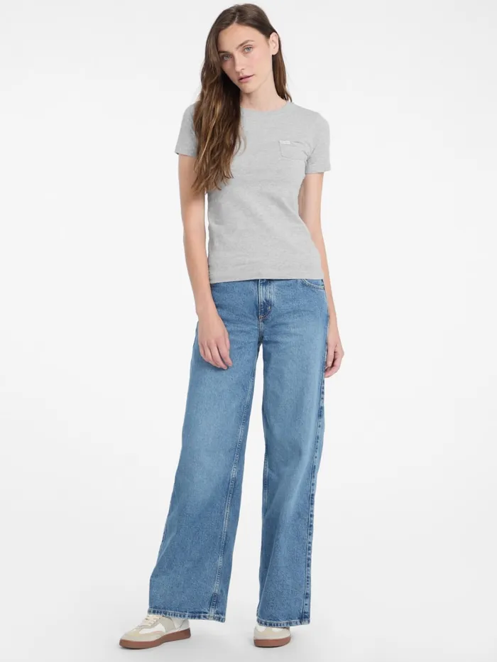 GUESS Tops Eco Crewneck Tee White 8211 Women