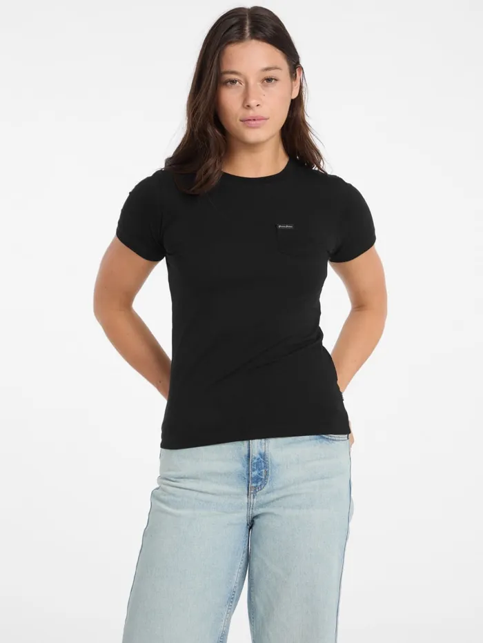 GUESS Tops Eco Crewneck Tee White 8211 Women