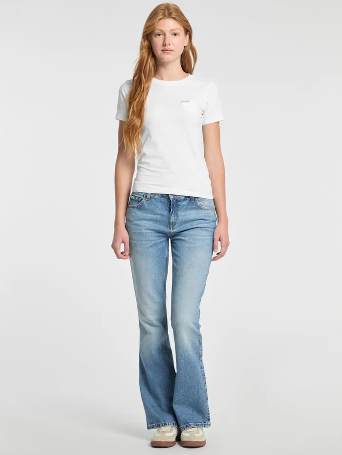 GUESS Tops Eco Crewneck Tee White 8211 Women
