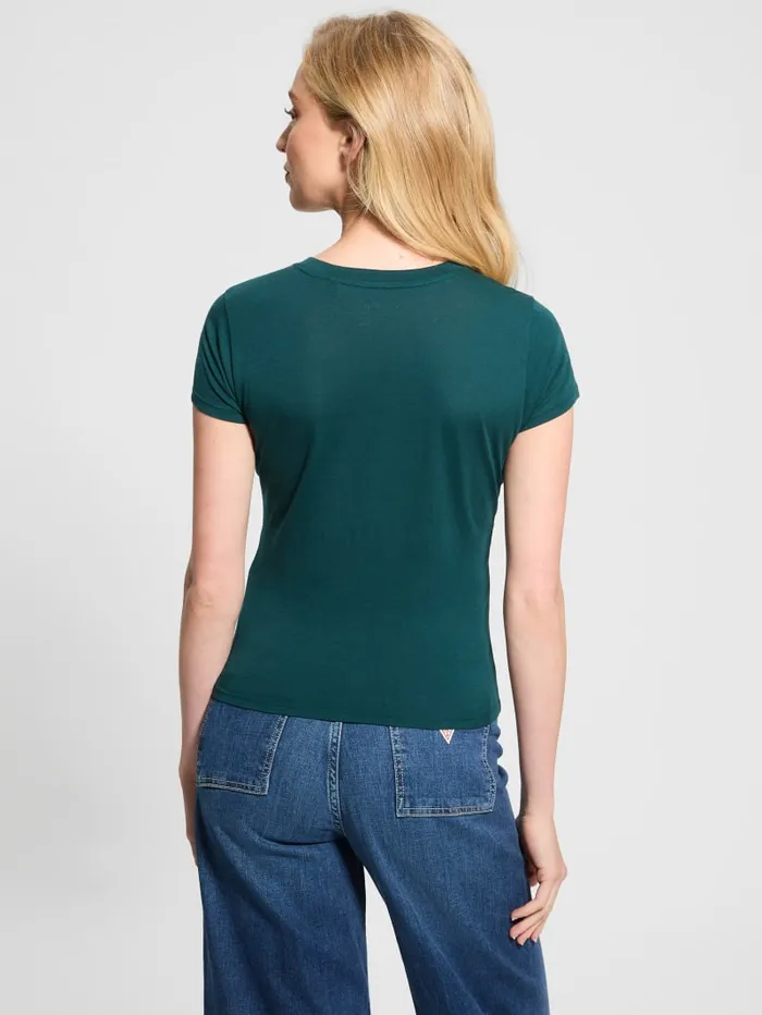 GUESS Tops Eco Genuine Tee Green 8211 Women
