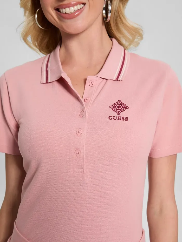 GUESS Tops Eco Suzanne Polo Pink 8211 Women