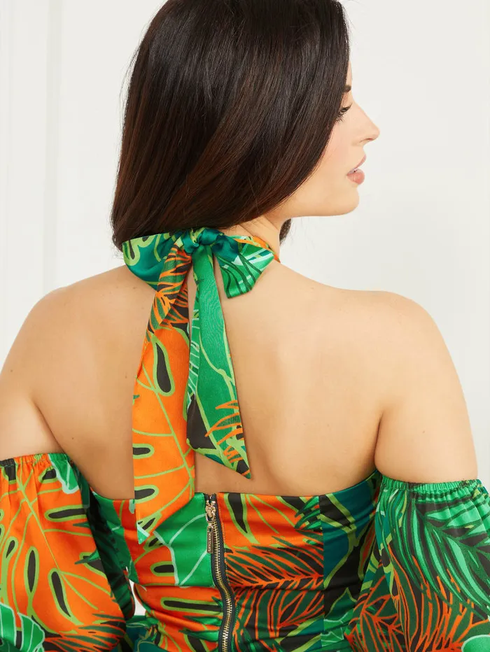 GUESS Tops Slick Amazon Leaf Top Colors 8211 Women