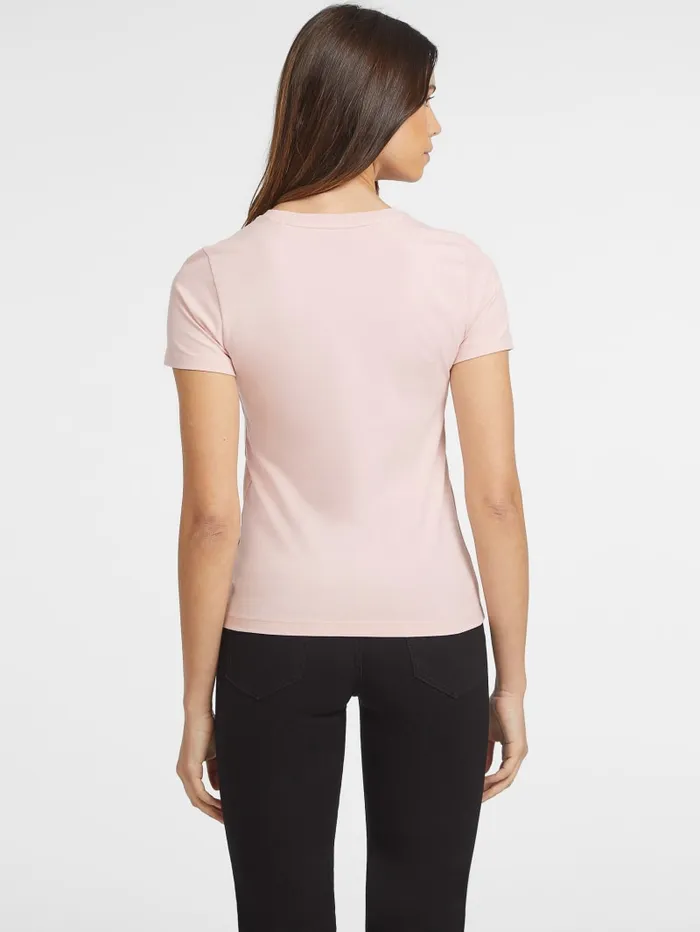 GUESS Tops Slim American Tradition Tee White 8211 Women