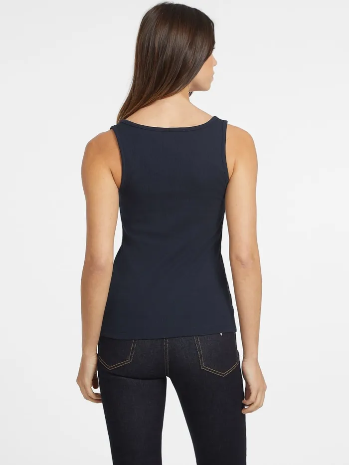 GUESS Tops Slim Embroidered Star Tank Gray 8211 Women