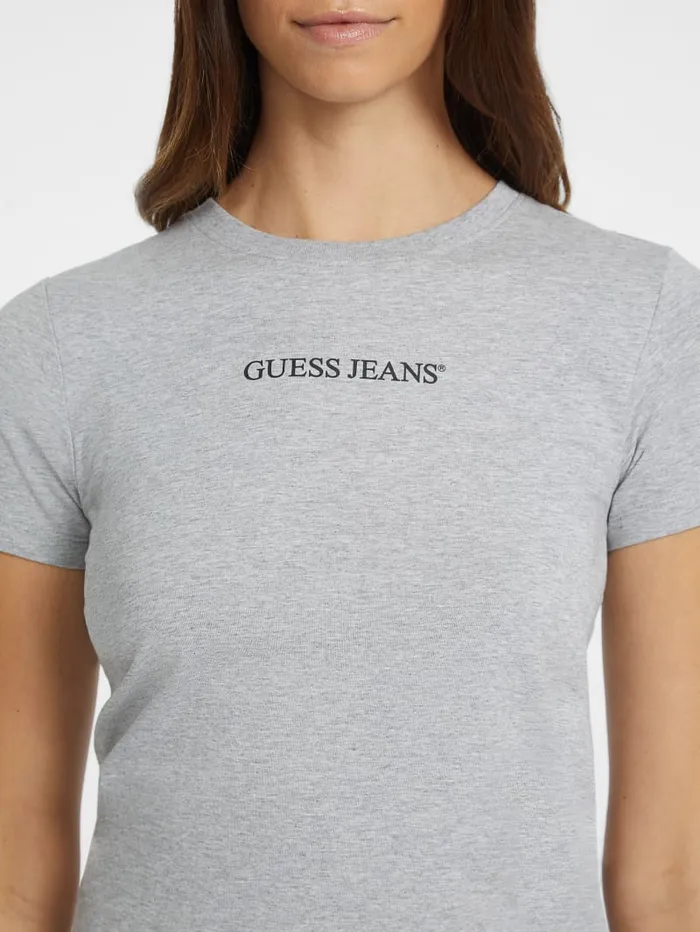 GUESS Tops Slim Logo Tee Red 8211 Women