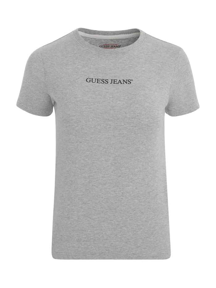 GUESS Tops Slim Logo Tee Red 8211 Women
