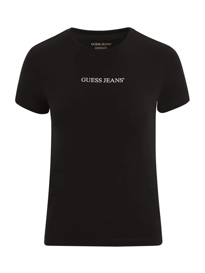 GUESS Tops Slim Logo Tee Red 8211 Women