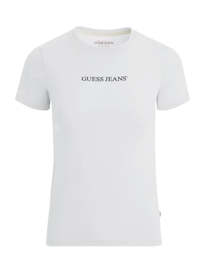 GUESS Tops Slim Logo Tee Red 8211 Women