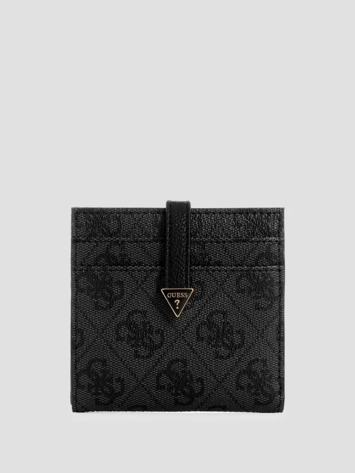 GUESS Travel and Tech Laurel Quattro G Card Case Black 8211 Women