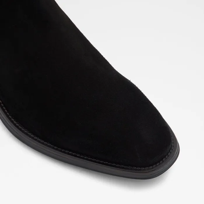 Gweracien Black Leather Smooth Men ALDO Boots