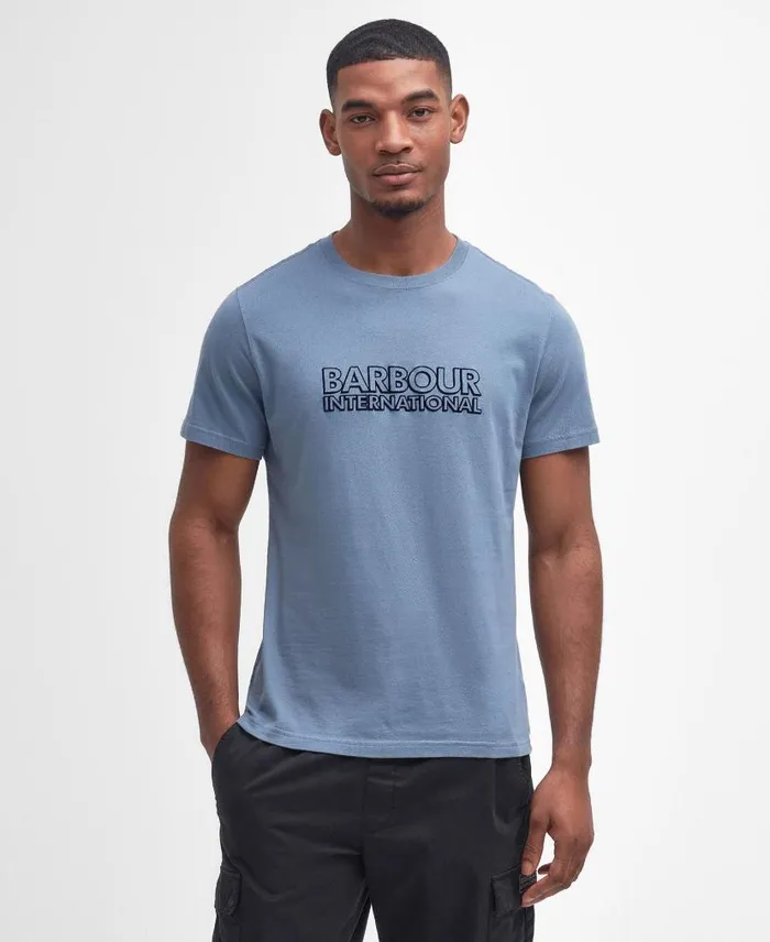 Hardy Graphic TShirt Bright White Men Barbour TShirts