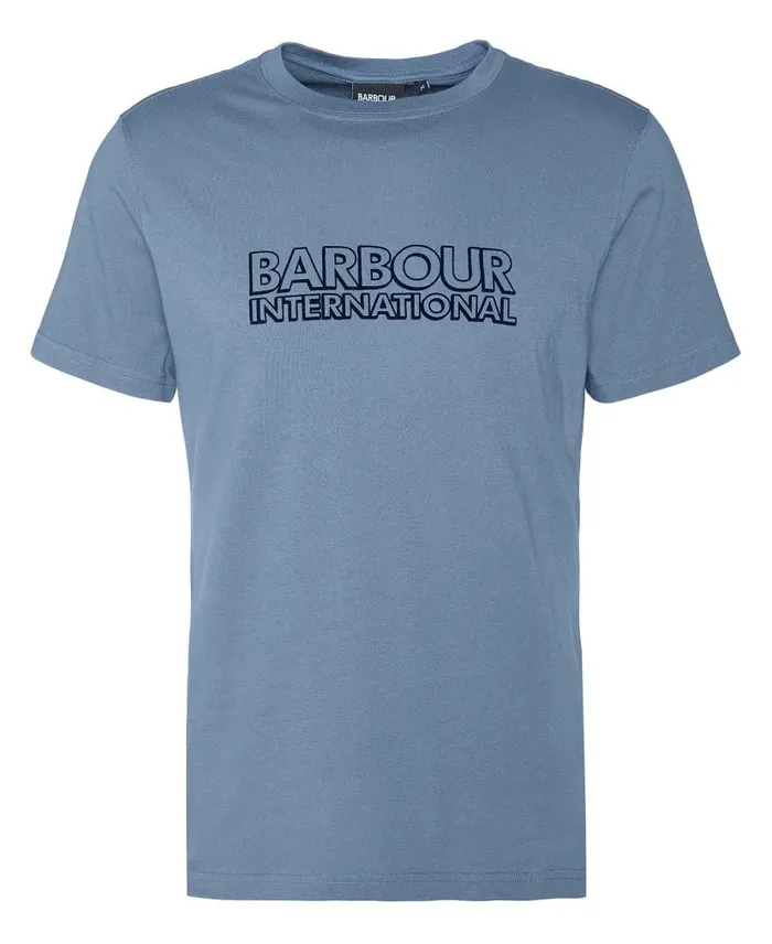 Hardy Graphic TShirt Bright White Men Barbour TShirts