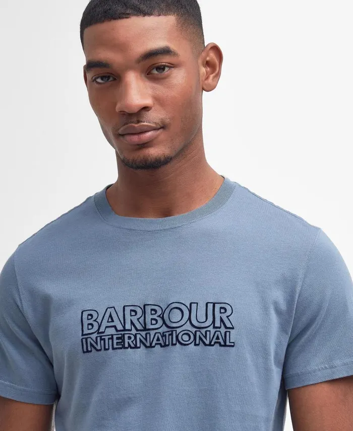Hardy Graphic TShirt Bright White Men Barbour TShirts