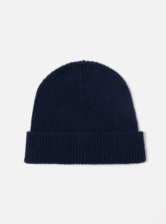 Hats Men Universal Works Universal Works Watch Cap In Navy Eco Wool