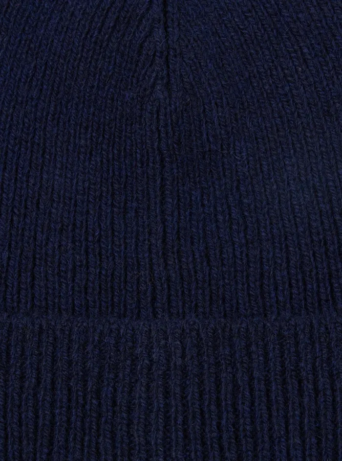 Hats Men Universal Works Universal Works Watch Cap In Navy Eco Wool