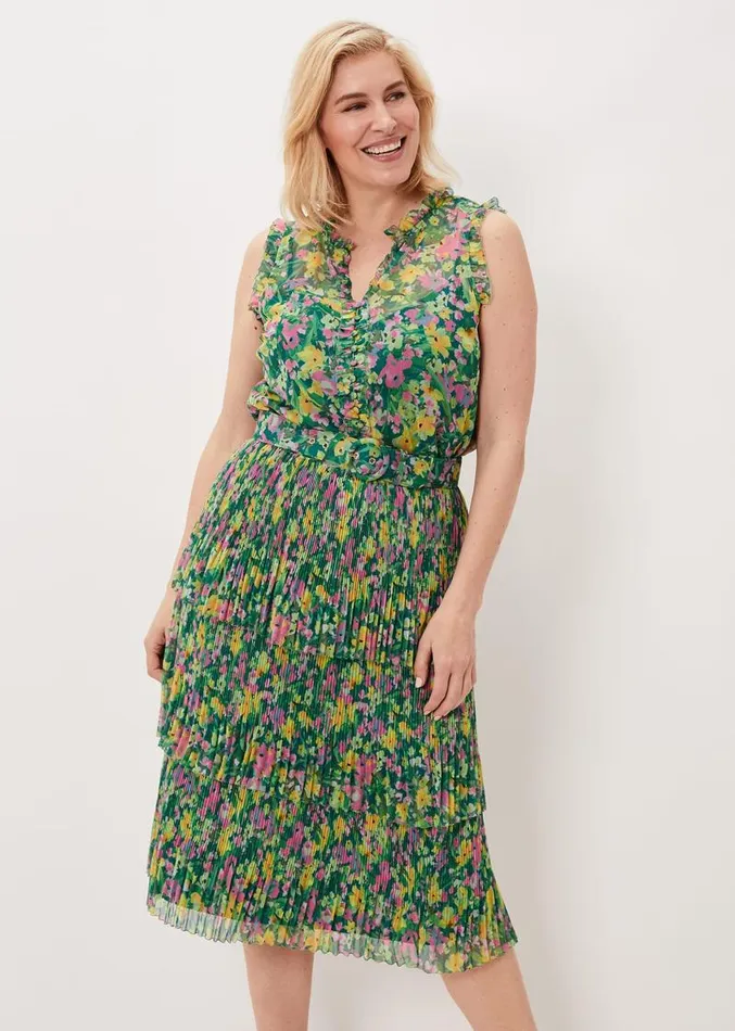 Heidi Printed Top Multicoloured Women Phase Eight Tops and TShirts