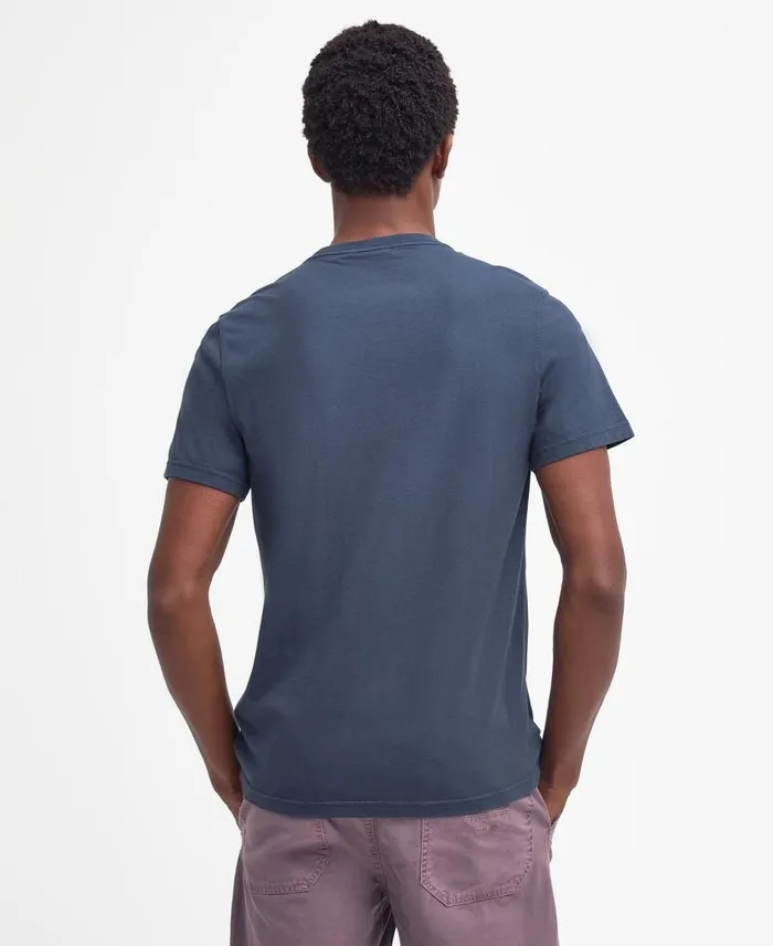 Hickling Logo TShirt Honey Gold Men Barbour TShirts